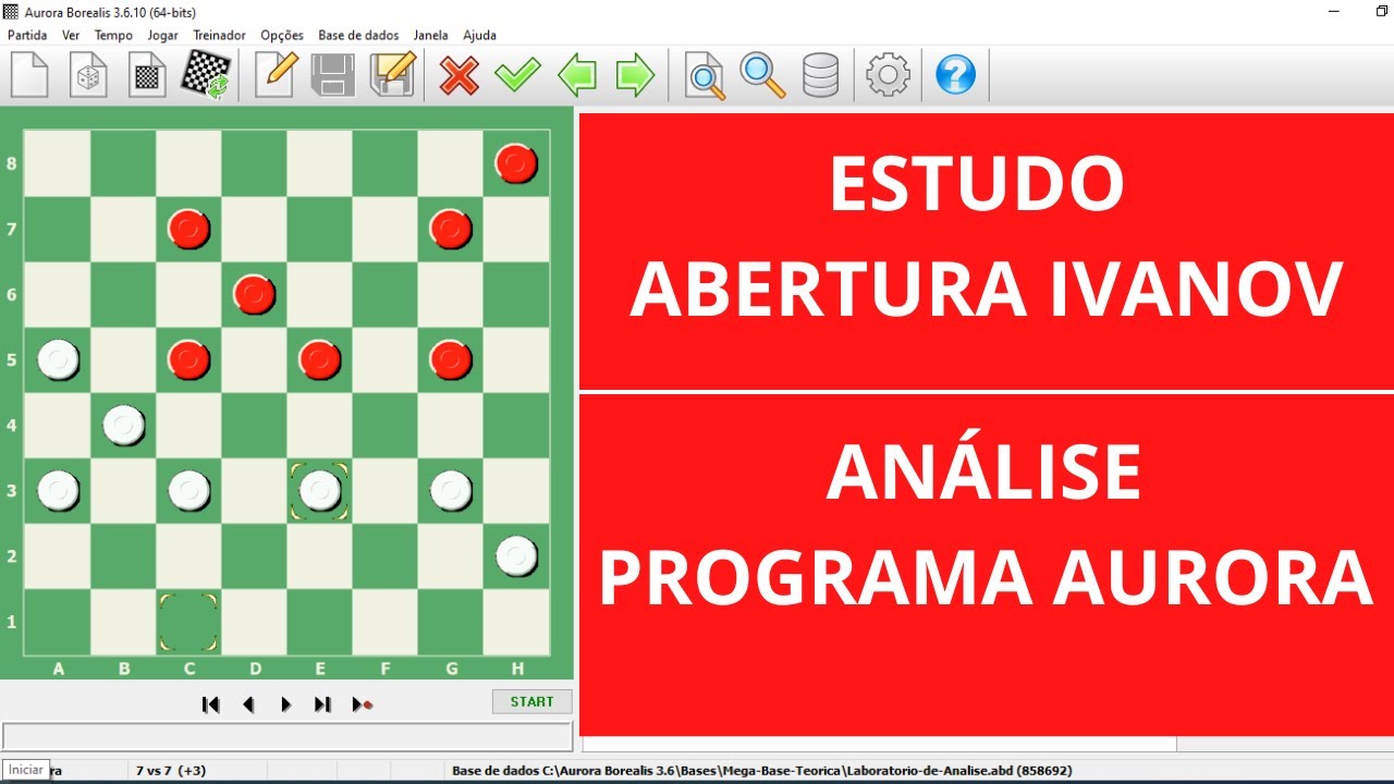 Jogo de Damas Online: Treinamento Tático ( Bloqueio de Dama e Peça na Bi  Diagonal ) 